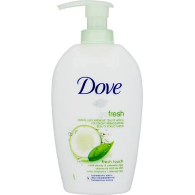 Dove Go Fresh Fresh Touch Tekuté mydlo s vôňou uhorky a zeleného čaju 750 ml