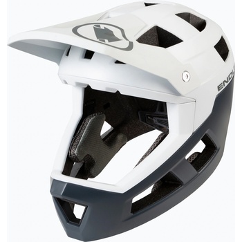 Endura Singletrack Full Face MIPS каска за велосипед бяла