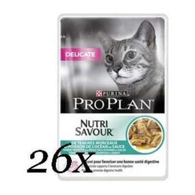 ProPlan Cat Delicate ryba 26 x 85 g