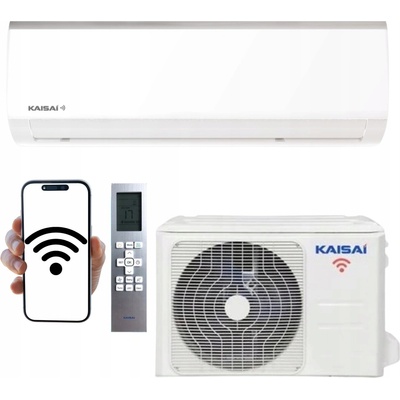 KAISAI FLY bílá 3,5 kW WiFi dálkové ovládání chlazení topení