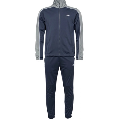 Nike M Club tmavo modrá sivá biela