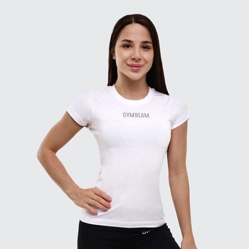 GymBeam Дамска тениска FIT White M