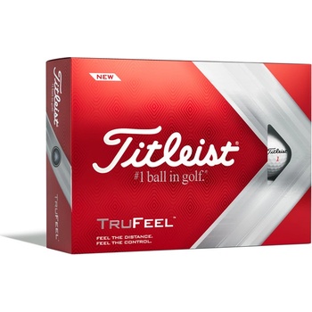 Titleist TruFeel červené 12 ks