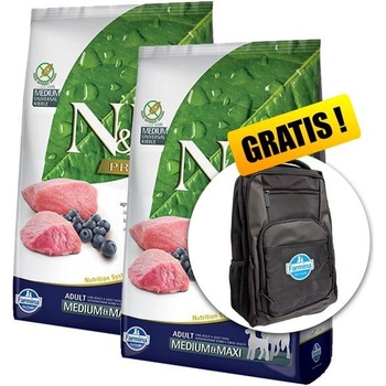 N&D Prime dog Puppy Medium & maxi Chicken & Pomegranate 2 x 12 kg