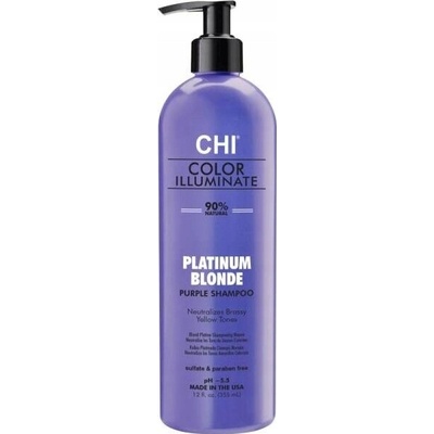 CHI Color Illuminate Shampoo platinová blond 355 ml
