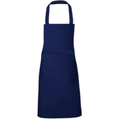 Link Kitchen Wear Bavlněná zástěra X1012 Navy Pantone 2766 80x70cm