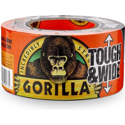 Gorilla Tape Tough & Wide Extra Silná lepiaca páska 27 m x 73 mm čierna