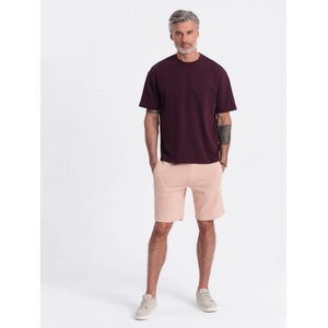 Ombre Clothing Розови мъжки спортни шорти Ombre Clothing Ombre Clothing | Rozov | МЪЖЕ | 30/32