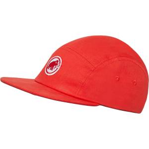 Mammut Детска шапка с козирка Mammut Kid's Five Panels Cap - Mammut Red - размер One Size (904-5682-0211)