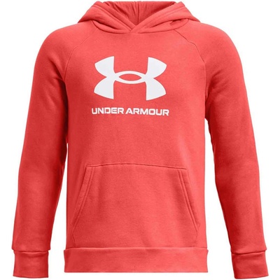 Under Armour UA Rival Fleece BL Hoodie červená