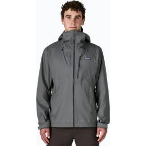 Patagonia Мъжко яке за дъжд Patagonia Granite Crest Rain forge grey w/black