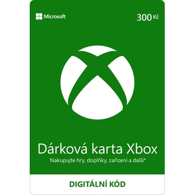 Microsoft Xbox Live darčeková karta 300 Kč