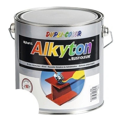 Alkyton dupli color lesklá signálna biela RAL 9003 2,5 l