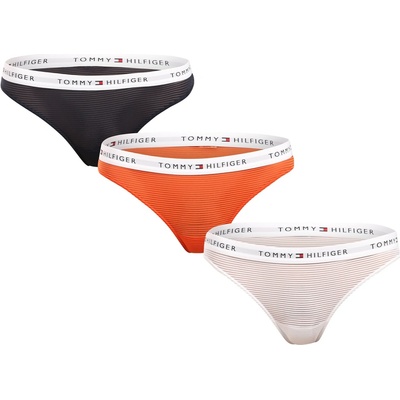 Tommy Hilfiger 3PACK dámske tangá viacfarebná (UW0UW05532 0VE)