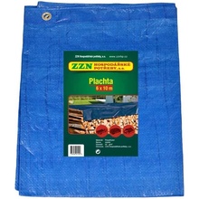 ZZN Plachta zakrývací STANDARD 6x10 modrá, 80g/m2 35040310