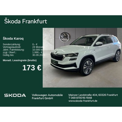 Skoda Karoq 1.5 TSI Tour DSG 110 kW