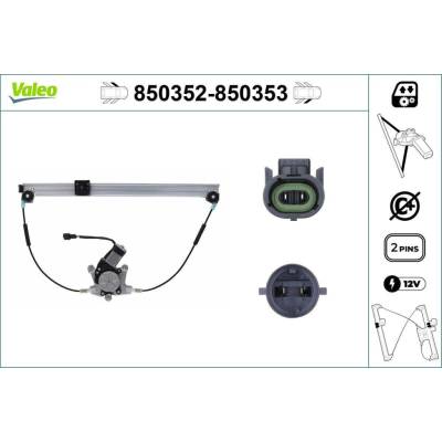 Zvedací zařízení oken VALEO 850353
