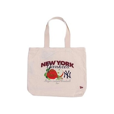 New Era MLB Fruit Canvas Tote NY Yankees Cream 56-59 cm