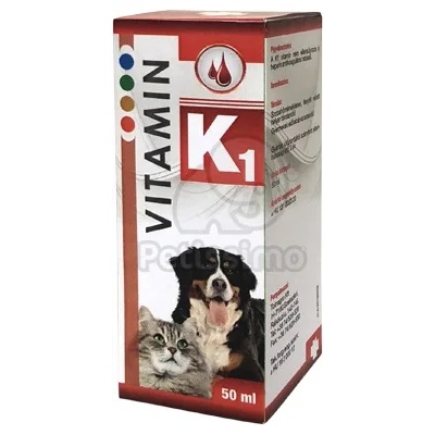 K1 Витамини за кучета и котки 50 мл