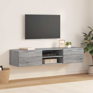 vidaXL Дървен шкаф 150 x 39 x 30 см Сив Сонома Инженерна дървесина (880237)