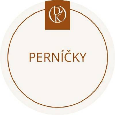 Davídkovo koření Etiketa Koření na perníčky béžová průměr 4,5 cm 1 ks