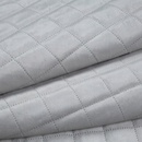 Eurofirany přehoz na křeslo LUIZ 5 STRIEBORNÝ 70 x 160 cm