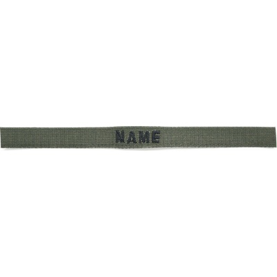 MILITARY RANGE Nášivka menovka "NAME" pre GORE-TEX bundu OLIV