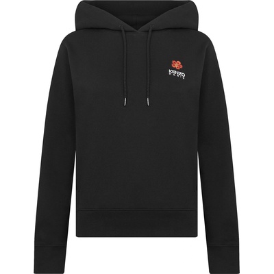 KENZO Суичър KENZO Floral-Applique Hoodie - Black 99J