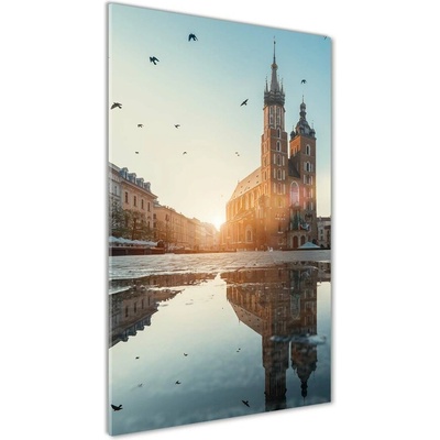 Vertikálny fotoobraz na skle Krakov Poľsko 50x100 cm