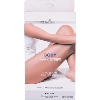 Revitale Wax Strips Body depilační pásky na tělo pro normální a citlivou pokožku 12 ks pro ženy