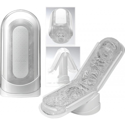 Tenga Flip Hole Zero bílý