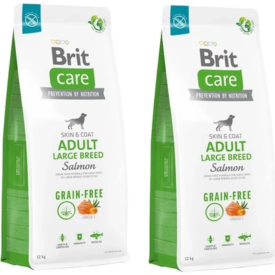 Brit Care Grain-free Adult Large Breed Salmon 2 x 12 kg