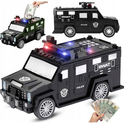 pokladnička Security car s heslom a odtlačkom prsta