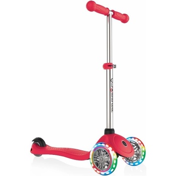 Globber Primo Plus Lights Red