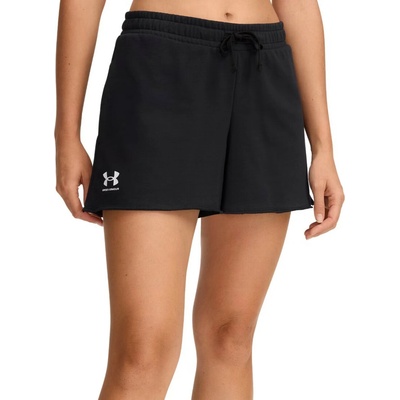 Under Armour dámske kraťasy UA RIVAL TERRY short 1389657-001 čierna