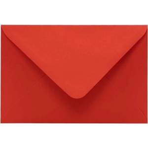 KASKAD Цветни пликове KASKAD LC/6 enyvated 114x162mm 28 coral red 50 броя 00428 (00428)