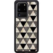 Pouzdro iKins Case Samsung Galaxy S20 Ultra pyramid černé