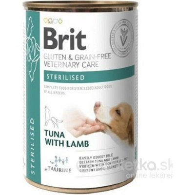 Brit Veterinary Diets GF Dog Sterilised 400 g