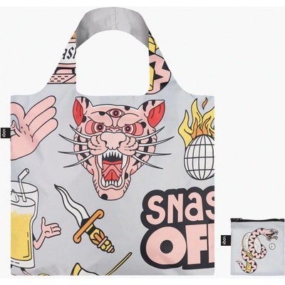 LOQI Snask Tiger Snake Beer Grey