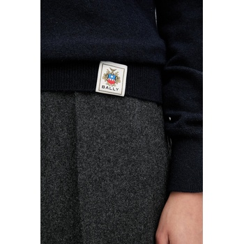 Bally Кашмирен пуловер Bally в тъмносиньо от лека материя WKN0AO (WKN0AO)