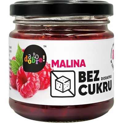 A to Dobre! Konfitúra Malina bez pridaného cukru 195 g
