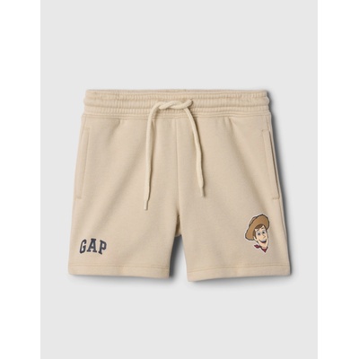 GAP Baby спортни шорти Gap & Toy Story GAP GAP | Bezhov | Момчешки | 6-12 месеца