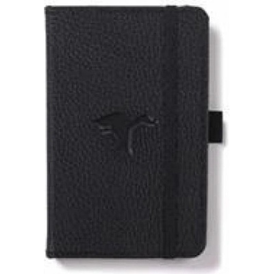 DINGBATS A6 Pocket Wildlife Black Duck Notebook - Dotted
