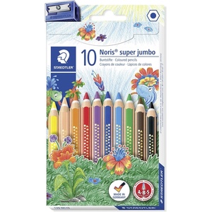 STAEDTLER Цветни моливи Noris Club Super Jumbo ass (10) (129 NC10)