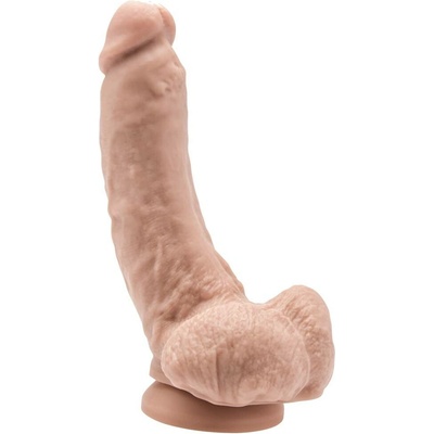 Get real 8'' Klasické dildo s přísavkou tělové Tělový