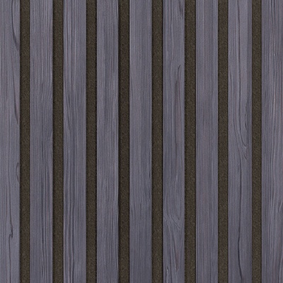Archo - Akustický panel Design line CPL Fleetwood lávověšedý na černém filcu 2600 x 400 x 21 mm