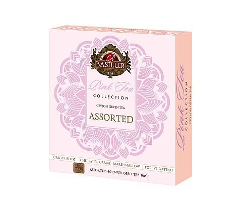 Basilur Gift Pink Tea Assorted 40 ks