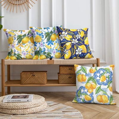Mila Home Lemons 4 ks 43x43 cm