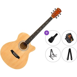 Pasadena PGC-10 Premium SET Natural Джъмбо китара
