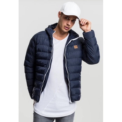 Urban Classics Мъжко зимно яке Urban Classics Basic nvy/wht/nvyUB-TB863-00496 - Син, размер XXL